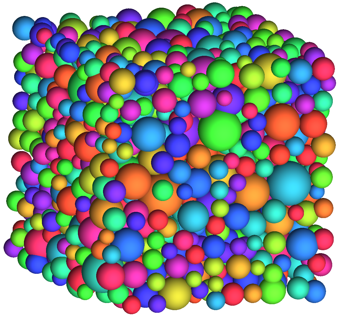 Figure 1. Structure of micropores in oil reservoir